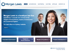 Morgan Lewis Web